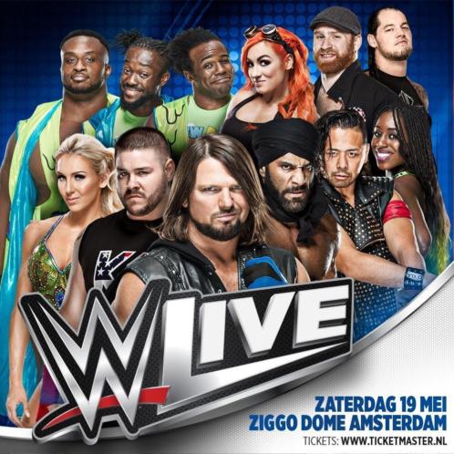ISA beveiligt show WWE Live Smackdown